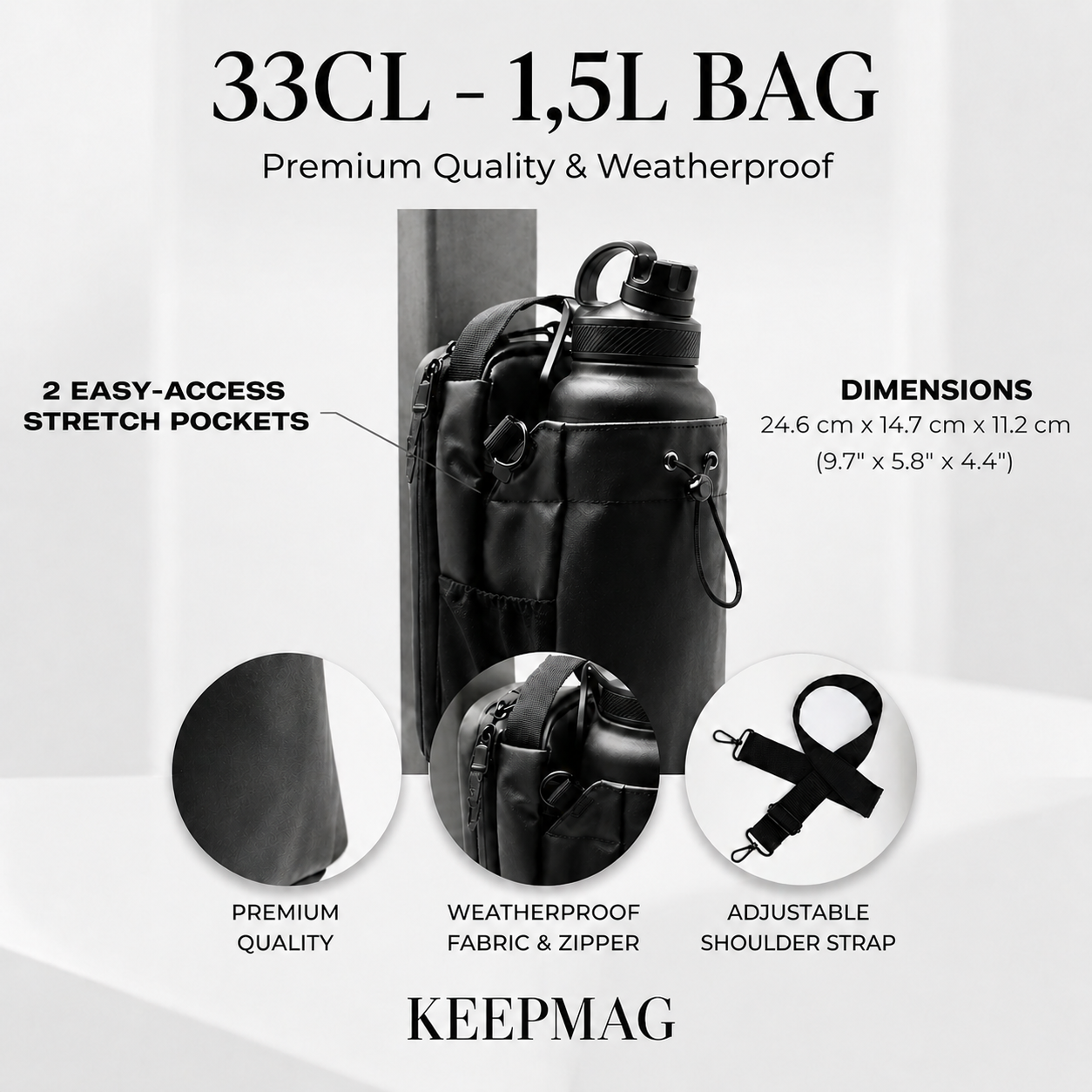 Magnetic Gym Bag